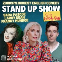 The Biggest Comedy Kiss with Sara Pascoe, Larry Dean and Frankie Monroe image