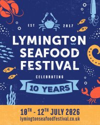 Lymington Seafood Festival 2026 10th-12th July image