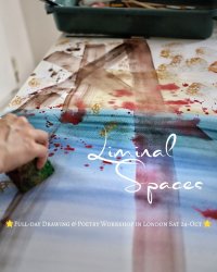 Liminal Spaces: Honouring the Place Between No Longer and Not Yet - Drawing & Poetry Workshops image