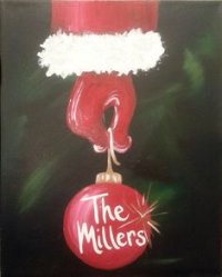 Class | Adult Paint & Sip | Family Name Ornament image