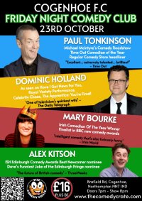 Live Comedy at Cogenhoe F.C image