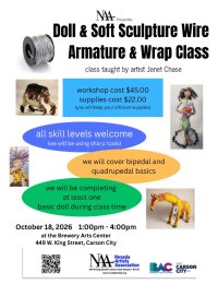 Class | Doll & Soft Sculpture Wire Armature & Wrap Class image