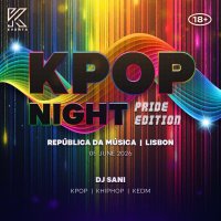 OfficialKEvents | LISBON: KPOP & KHIPHOP Night in June 🌈 PRIDE EDITION 🌈 image
