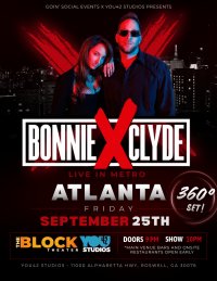 BONNIE X CLYDE | 360° Show | Live in Metro Atlanta image