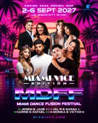 Miami Dance Fusion Festival 2027 - BSKZ "Miami Vice" Edition 🕶️ image