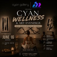 Immersive Wellness: Cyan Art Evenings image
