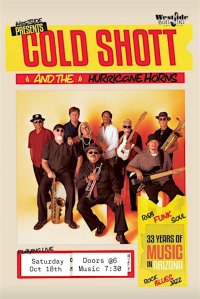 COLD SHOTT & THE HURRICANE HORNS (Funk/Blues/Soul) image