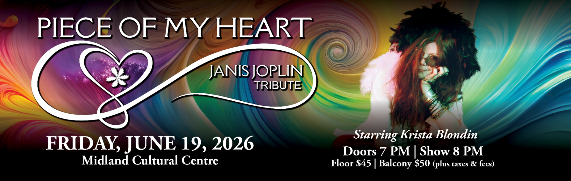 Buy tickets – MCC Presents: Piece Of My Heart - Janis Joplin