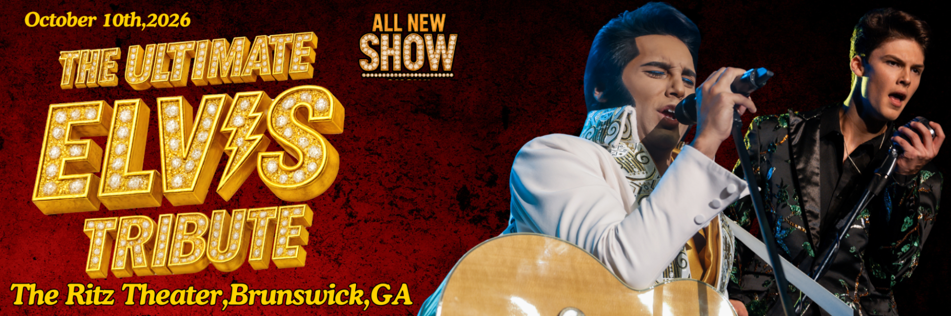 洋楽 ELVIS PRESLEY Tribute RVP-6327 PROMO Buy tickets – The Ultimate Elvis Concert – The Historic Ritz Theater