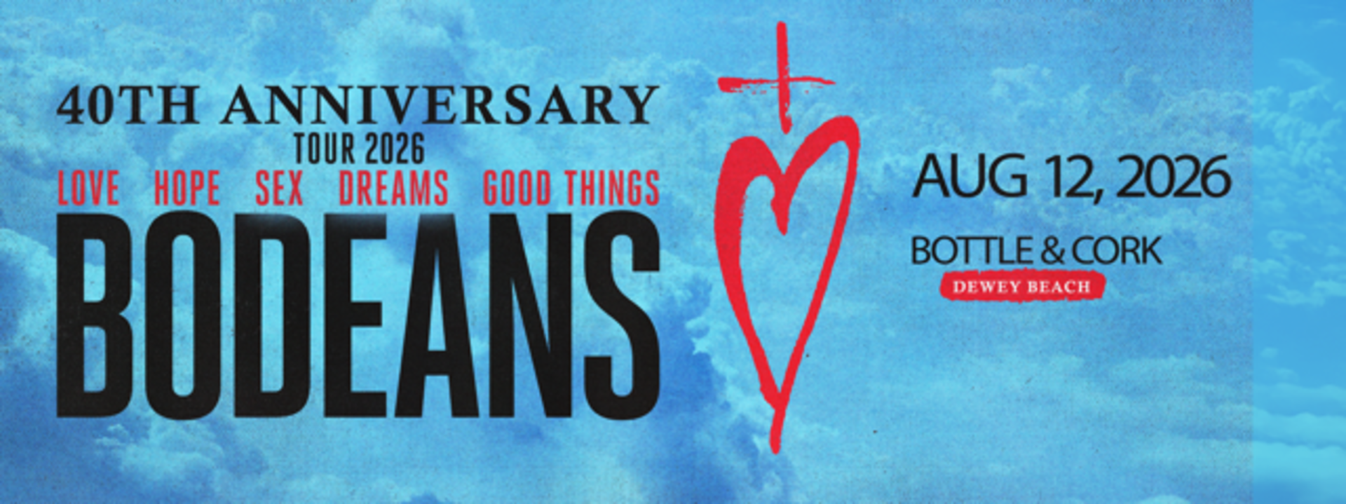 Buy tickets – BoDeans: 40 years of Love & Hope & Sex & Dreams