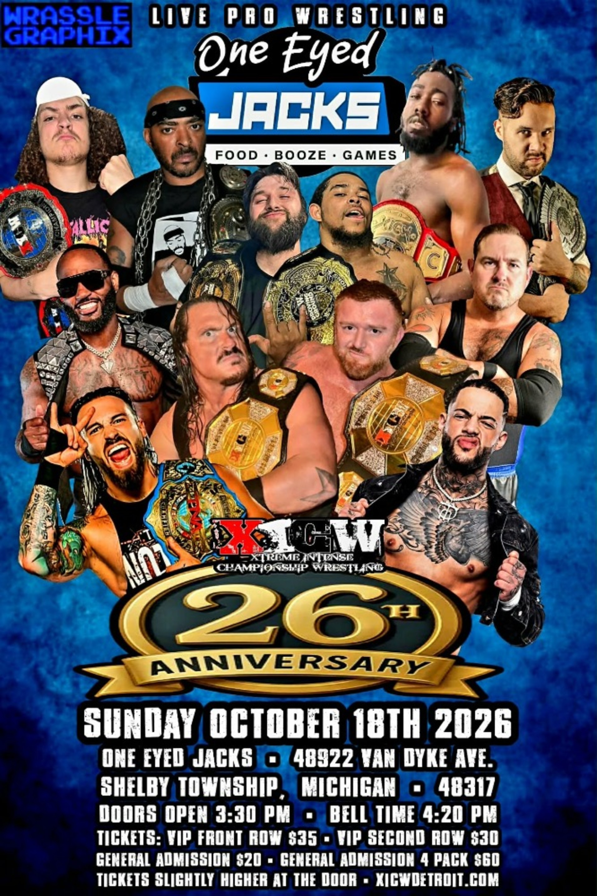 XICW Presents "The 26th Anniversary Show"