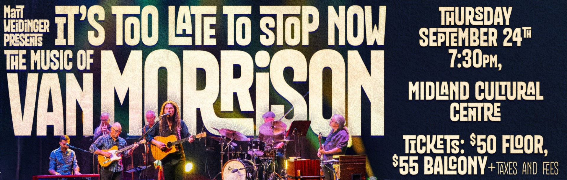 Buy tickets – MCC Presents: It's Too Late to Stop Now - The Music