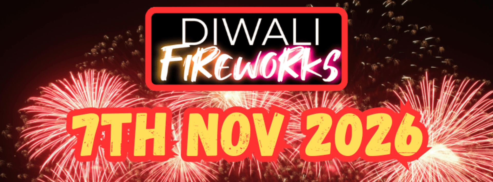 Diwali Fireworks Display, Byron Park (Brent and Harrow)