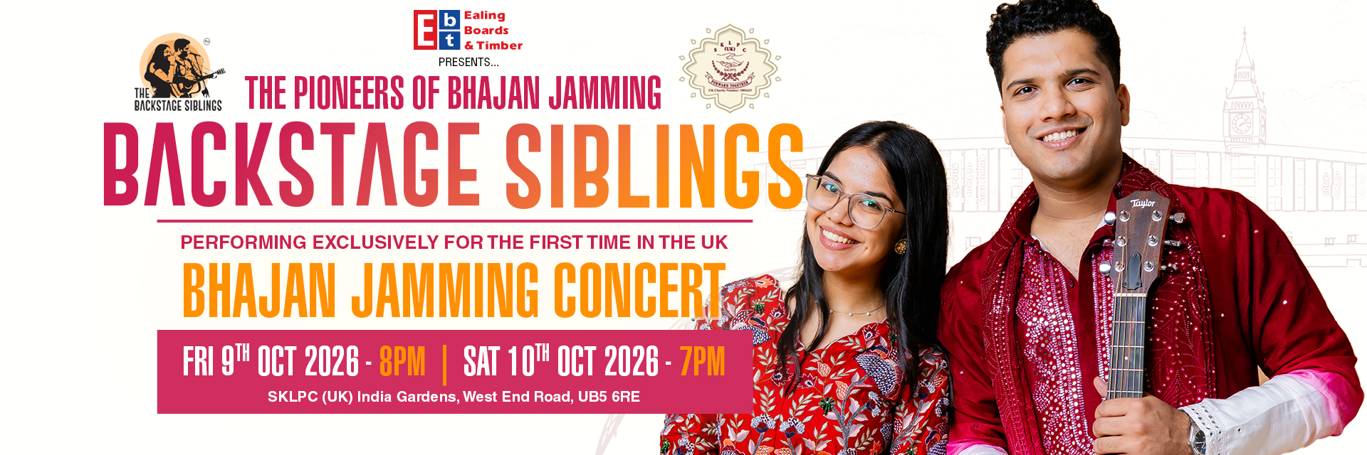 Backstage Siblings Live - The Pioneers of Bhajan Clubbing
