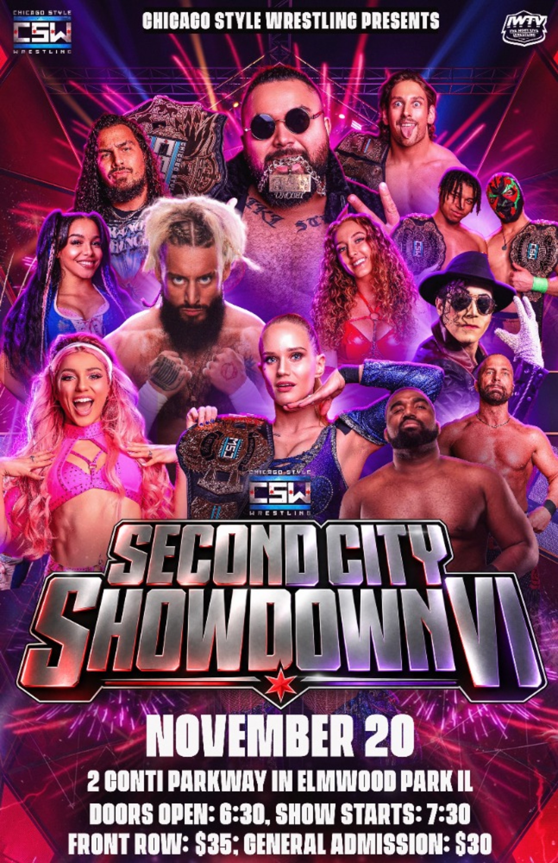 November 20th Second City Showdown 6