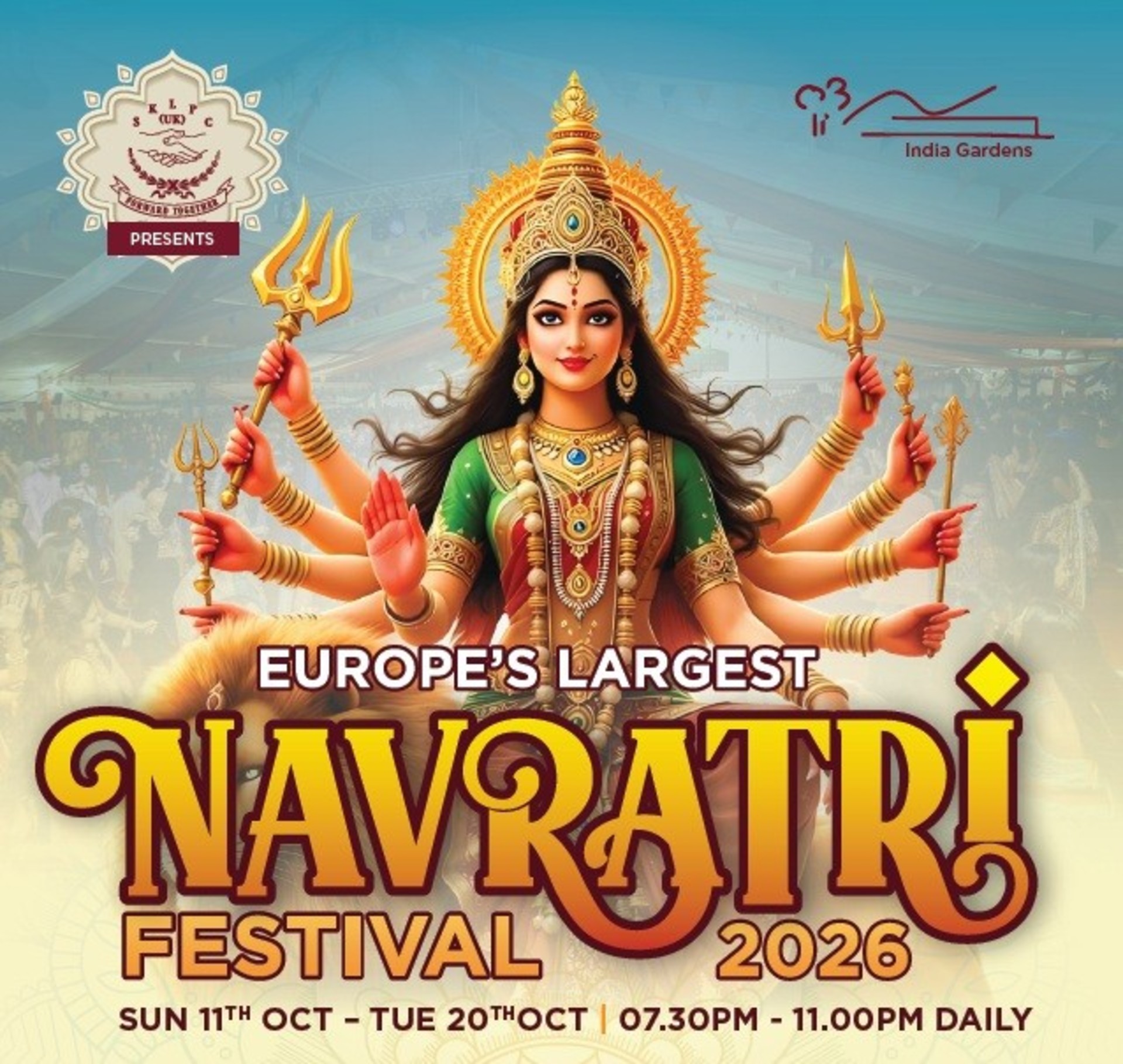 Navratri 2026 Season Pass (Shree Kutch Leva Patel Community UK)
