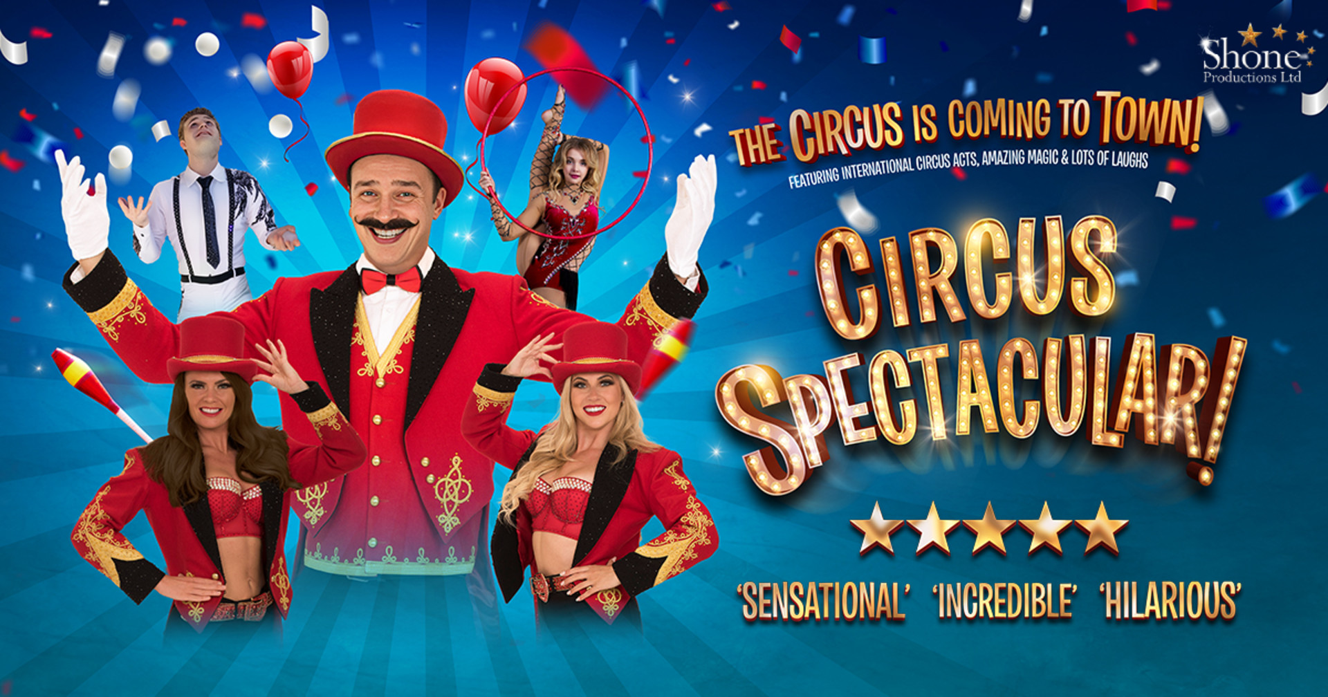 Buy tickets – Circus Spectacular! – Knowsley Leisure Culture Park