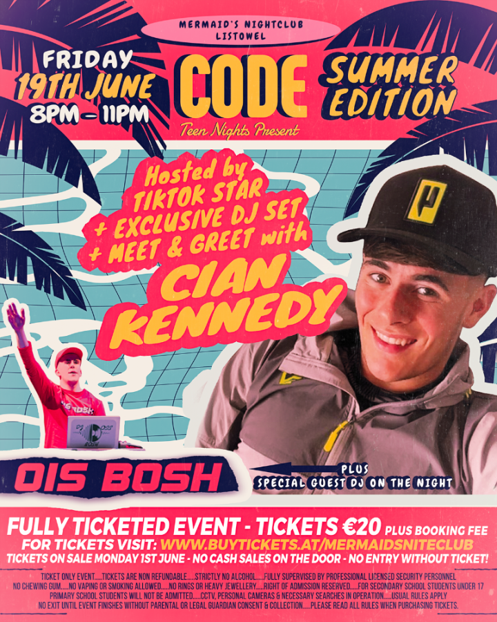 Buy tickets – CODE - SUMMER EDITION 1 - Meet & Greet with Cian