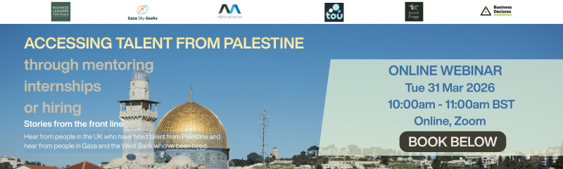 Select tickets – Accessing talent from Palestine through mentoring ...