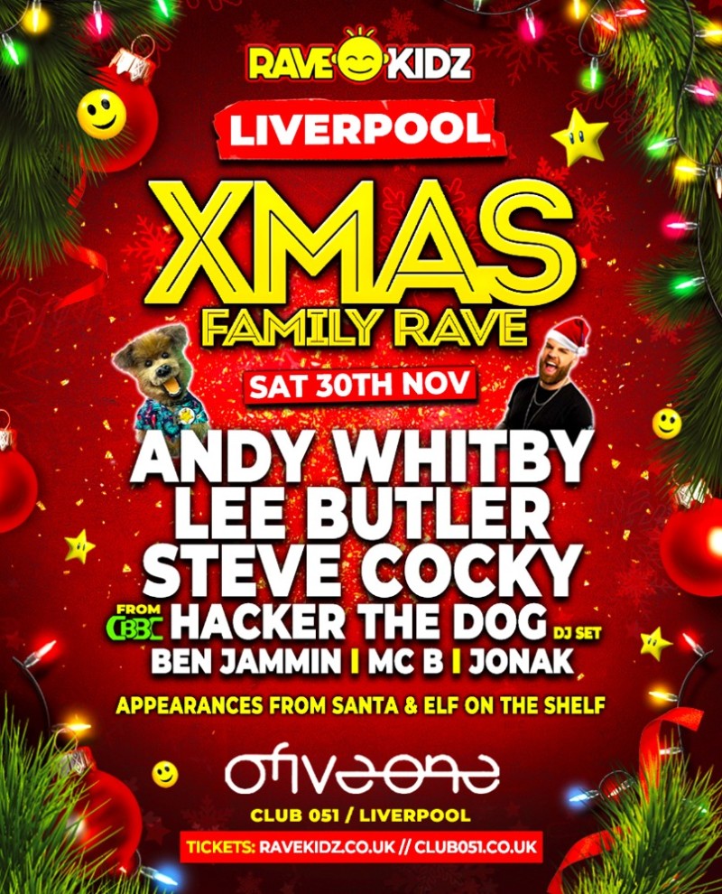 Select tickets – RAVE KIDZ - LIVERPOOL – CLUB 051