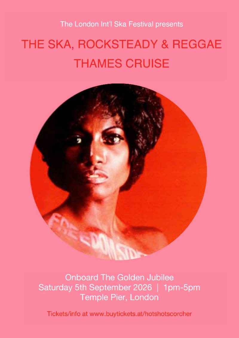 Buy tickets – The Ska, Rocksteady & Reggae Thames cruise – The