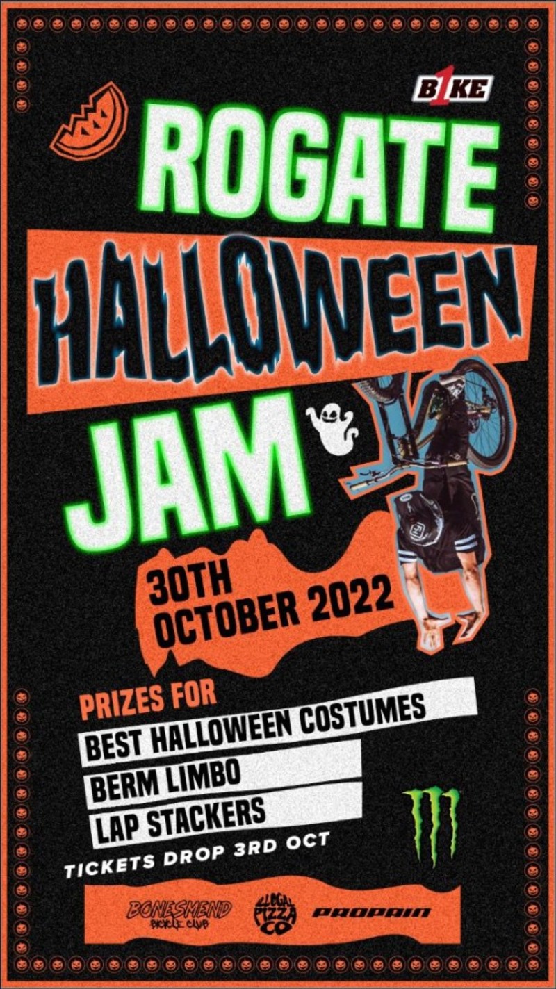 Day Passes – Rogate x Melon Halloween Jam – Rogate B1kepark