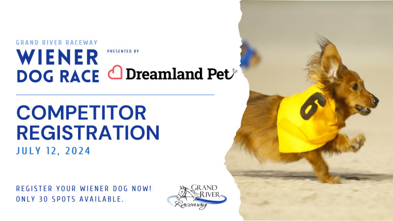 Buy tickets – COMPETITOR REGISTRATION - Grand River Raceway Wiener Dog ...