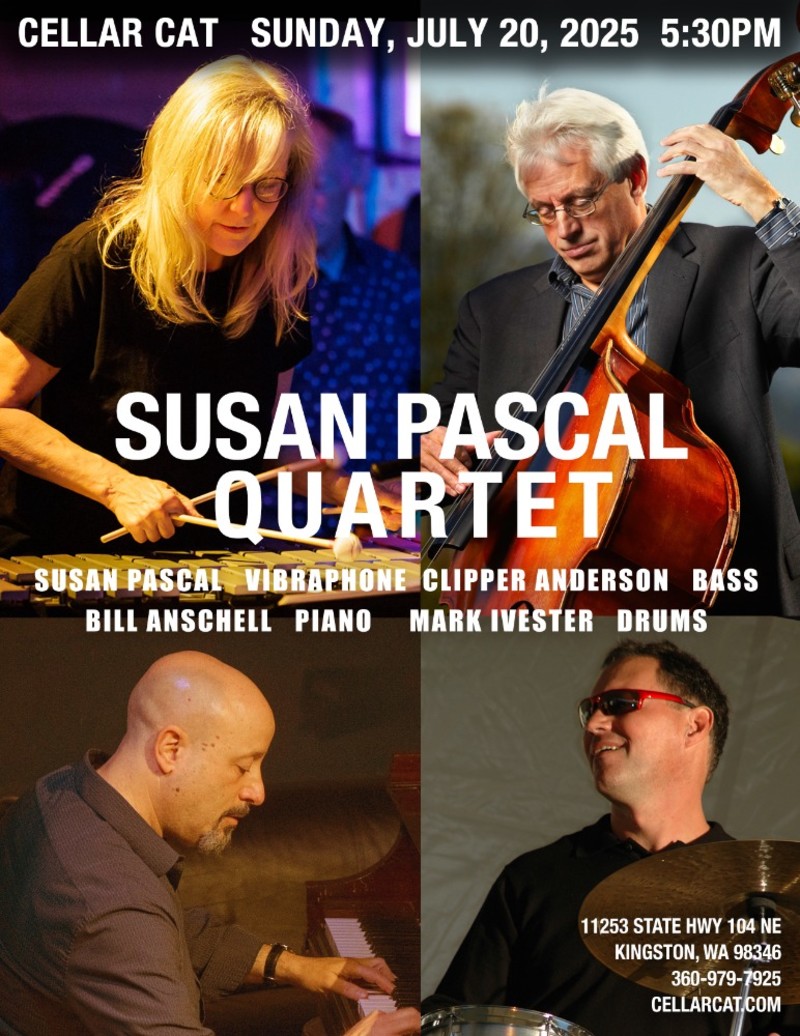Tickets to Susan Pascal Swings Cellar Cat! – Susan Pascal Quartet ...