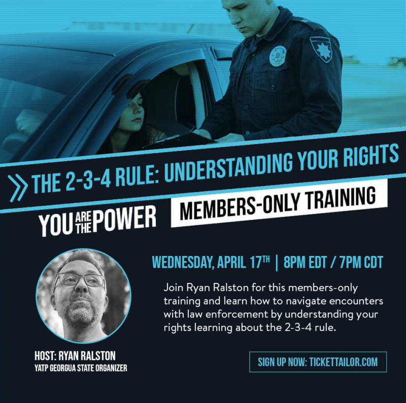 Select tickets – The 234 Rule: Understanding Your Rights Training – Zoom