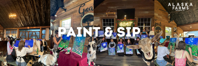 Buy tickets – Paint & Sip at the Farm – Alaska Farms Orlando