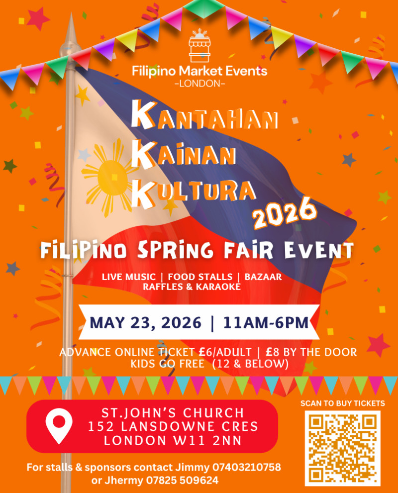 Buy tickets – 3rd Filipino Spring Fair in London - Kantahan Kainan ...