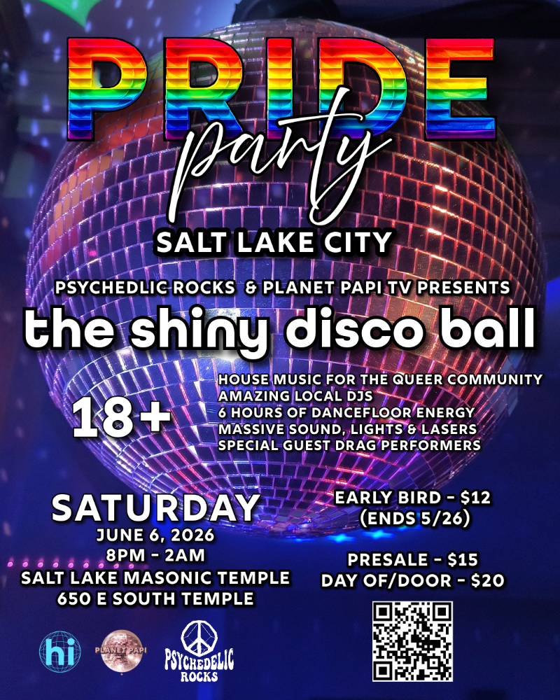 Select tickets – THE SHINY DISCO BALL – Salt Lake Masonic Temple