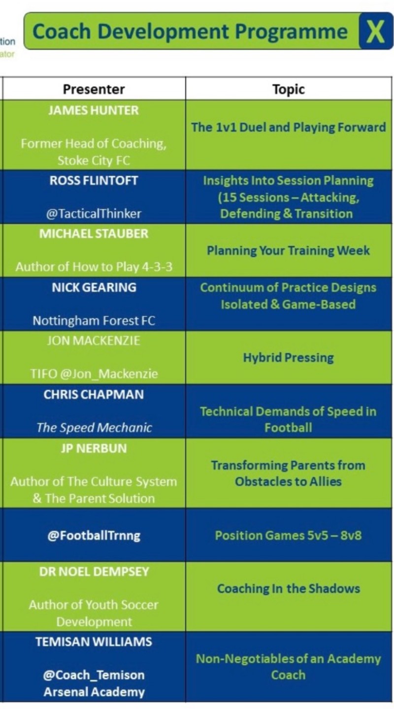 Buy tickets – Coach Development Programme TEN - The Recordings!!