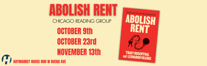 Select tickets – Abolish Rent: Chicago Discussion Group – Haymarket House