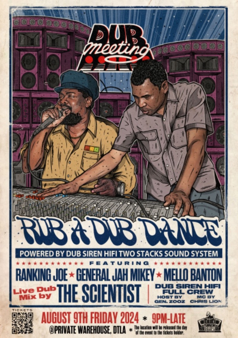 Buy tickets – Dub Siren HiFi presents Dub Meeting - Rub A Dub Dance ...