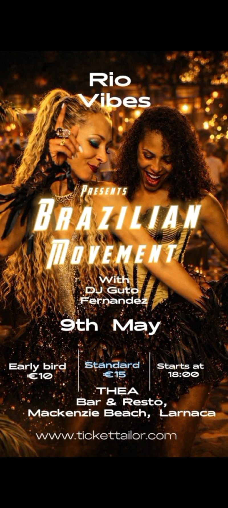 Buy tickets – Brazilian Movement Vol.1 – THEA, Bar & Resto