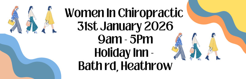 Buy Tickets WOMEN IN CHIROPRACTIC 2026 Holiday Inn Bath Road Jrq7gcddk6lkytsiqof9 