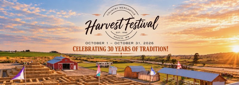 BUY TICKETS – Country Mercantile's Harvest Festival 2026 – Country