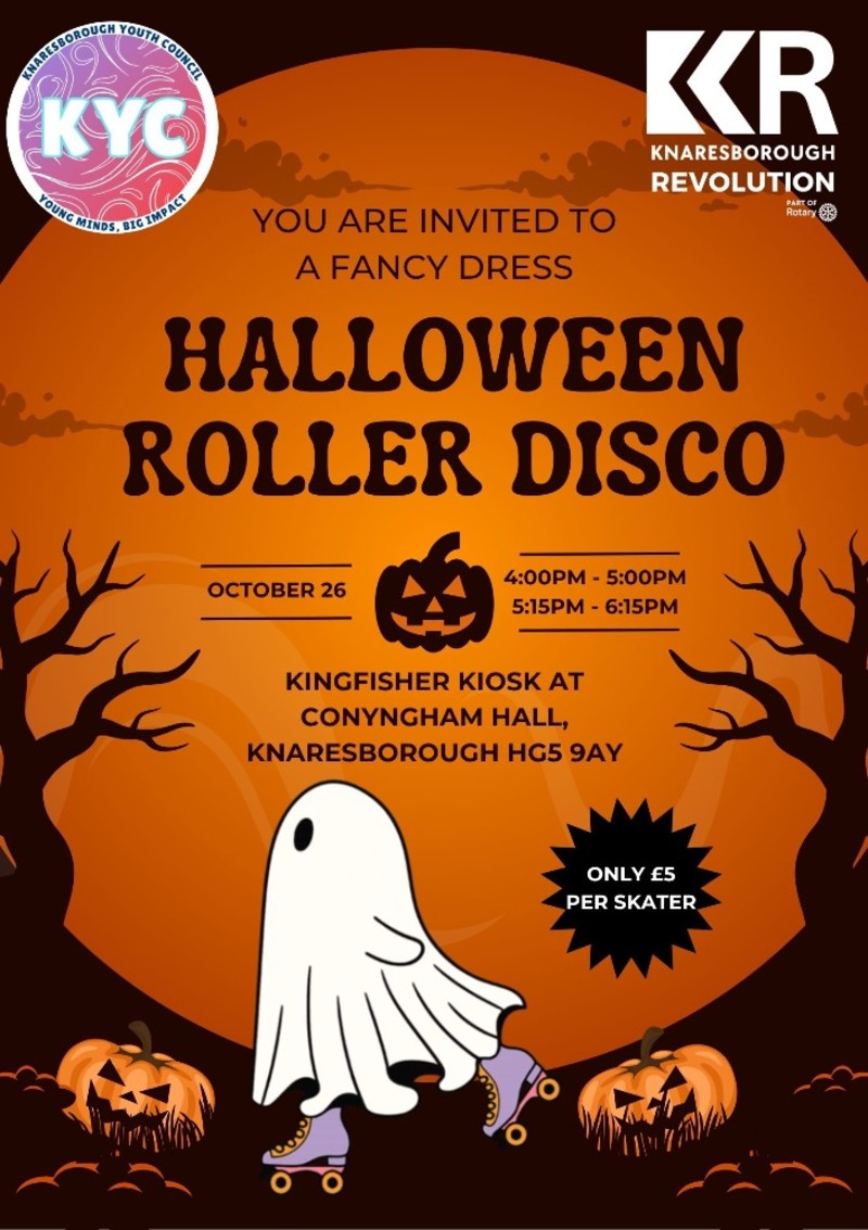 Buy tickets – Halloween Fancy Dress Roller Disco – The Kingfisher Kiosk