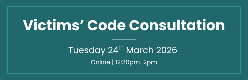 Select tickets – Victims' Code Consultation – MS Teams