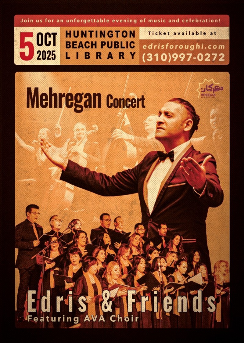 Select tickets – Edris & Friends - Mehregan – Huntington Beach Public ...