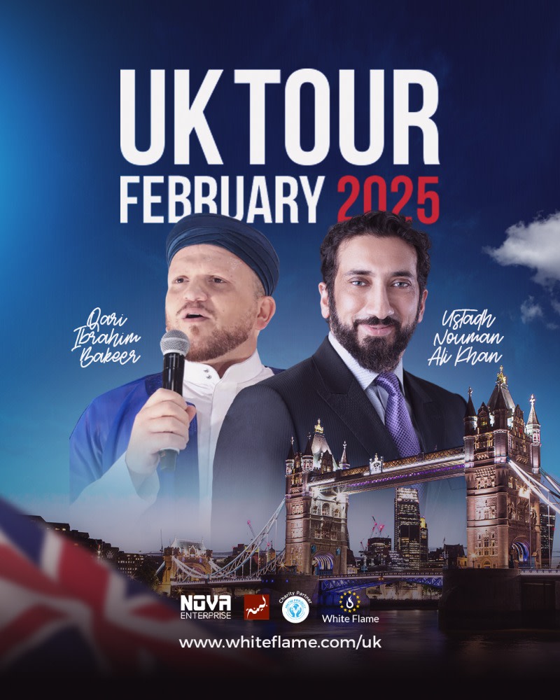 Select tickets – Ustadh Nouman Ali Khan & Qari Bakeer UK Tour - Luton ...