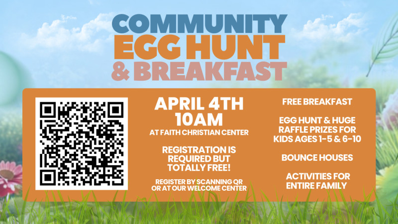 Register Here – FCC Easter Egg Hunt 2026 – Faith Christian Center