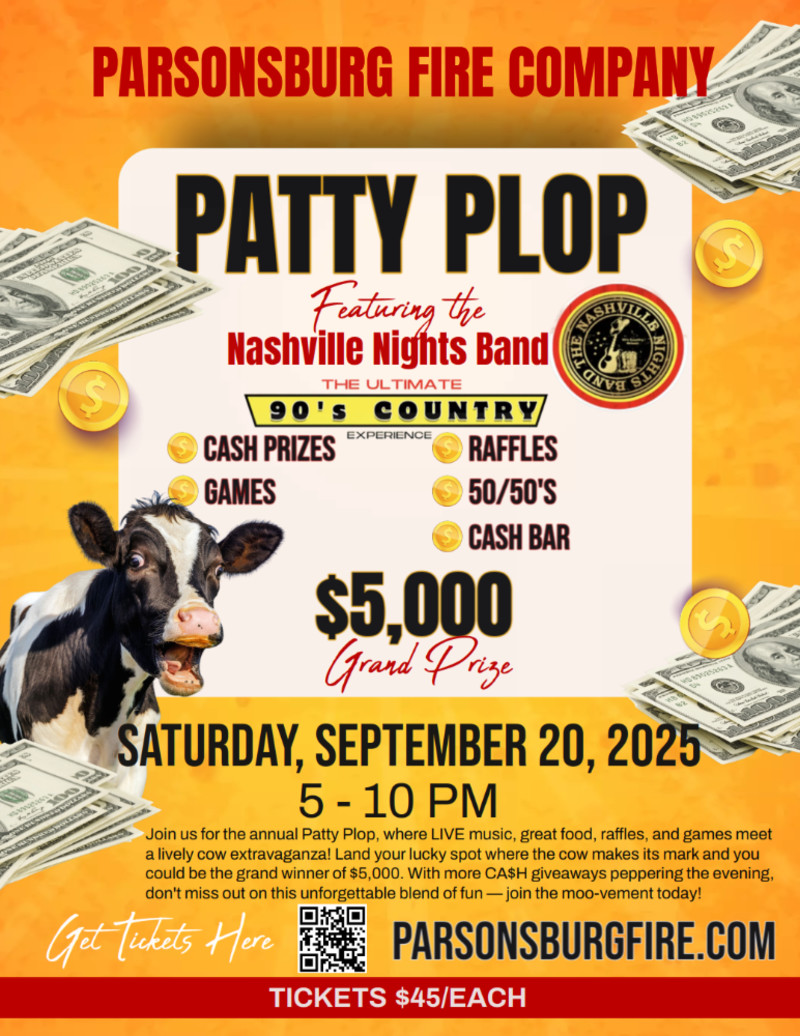 Buy tickets Patty Plop & the Nashville Nights Band Parsonsburg