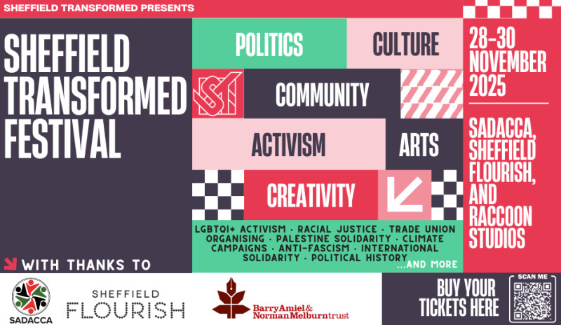 Select tickets – Sheffield Transformed Festival – SADACCA, 48 Wicker ...