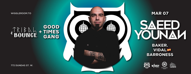 Buy tickets – Tribal & Bounce: SAEED YOUNAN [DC] | GTG – Wiggle