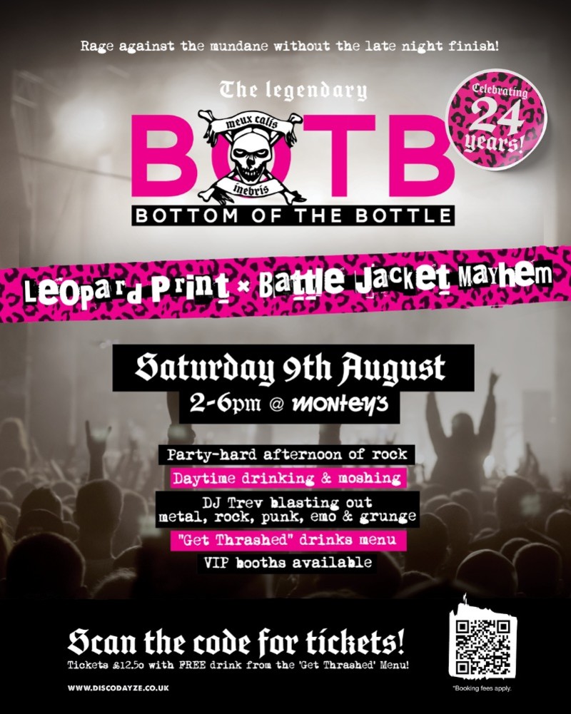 Buy tickets – Bottom Of The Bottle – Montey’s