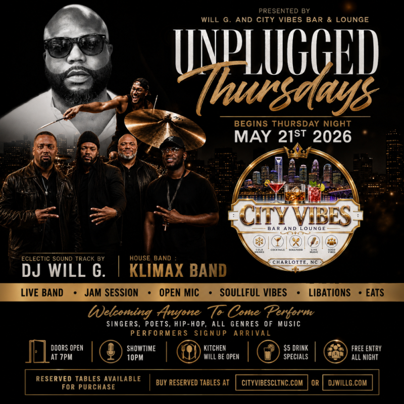 🎙️Click Here To Buy Reserved Tables For Unplugged Thursdays