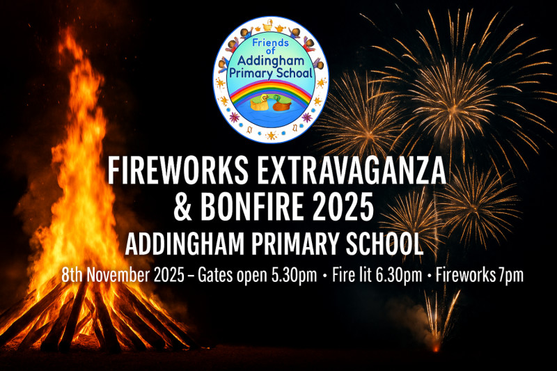 Buy tickets – Fireworks Extravaganza and Bonfire! – Addingham Primary ...