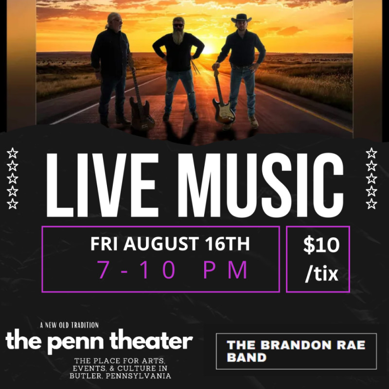 Select tickets – Brandon Rae Band – The Penn Theater